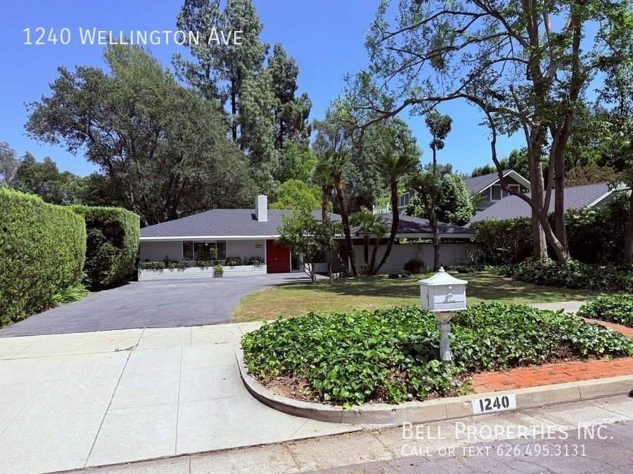 Where Timeless Pasadena Charm Meets Your Own Private Park. property image